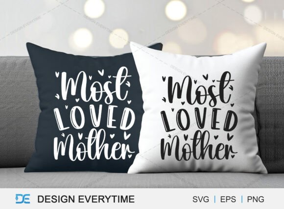 Celebrate Mom with Elegant Typography SVG Design