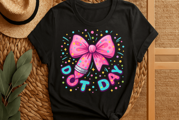 Dot Day T-shirt Design Sublimation Art: Creative Applications