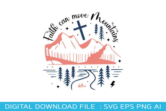Faith Can Move Mountains: An SVG Design for Impactful Visuals