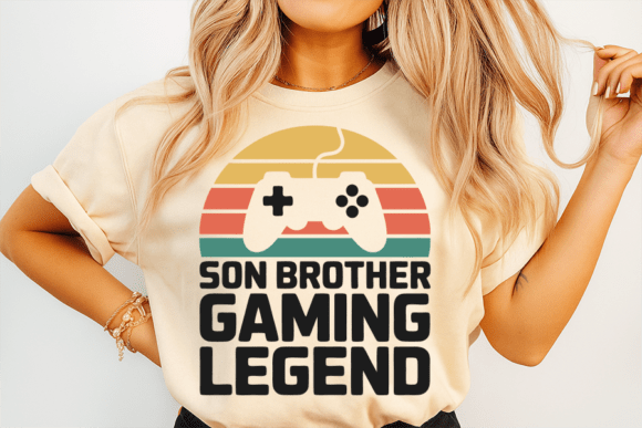 Gaming Legend Design with Controller: A Dynamic Asset for Modern Creators