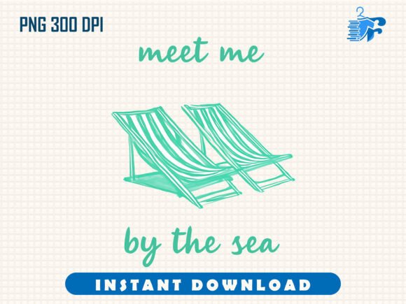 Meet Me by the Sea: A Versatile T-Shirt Design Asset